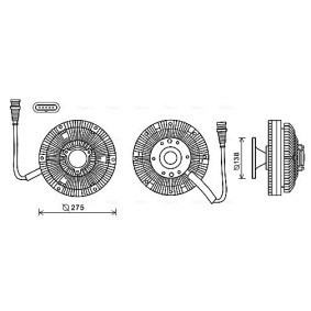 Køb Kobling, kølerventilator af AVA COOLING SYSTEMS DFC068 til den lave pris 6800,90 DKK