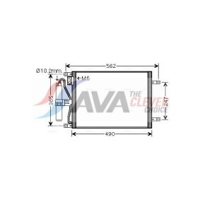 Acquista Radiatore motore da AVA COOLING SYSTEMS DN2449 a buon mercato per soli 165,10 €