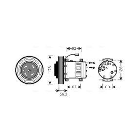 Klimakompressor VLAK053 für RENAULT TRUCKS