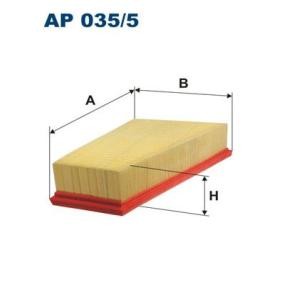 Acquista Filtro aria da FILTRON AP 035/5 a buon mercato per soli 15,66 €
