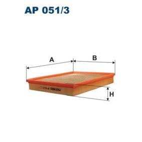 Luftfilter AP 051/3 von FILTRON günstig für 10,56 € online kaufen