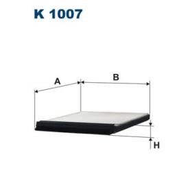 Compre Filtro, ar do habitáculo da FILTRON K 1007 a um preço baixo por 8,65 €
