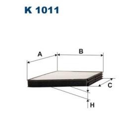 Innenraumfilter K 1011