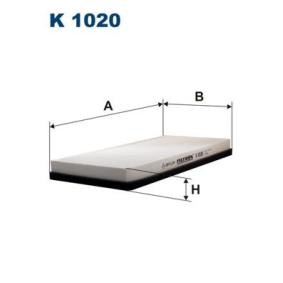Compre Filtro, ar do habitáculo da FILTRON K 1020 a um preço baixo por 10,55 €