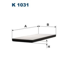 Compre Filtro de habitáculo de FILTRON online para B10 Touring (E34) a precios moderados
