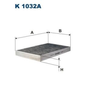 Compre Filtro, ar do habitáculo da FILTRON K 1032A a um preço baixo por 16,81 €