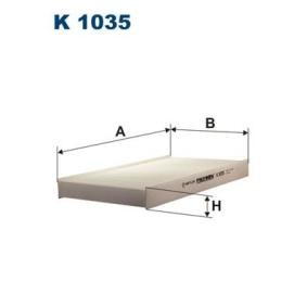Compre Filtro, ar do habitáculo da FILTRON K 1035 a um preço baixo por 7,13 €