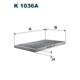 Compre Filtro, ar do habitáculo da FILTRON K 1036A a um preço baixo por 24,89 €