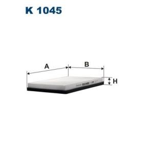 Compre Filtro, ar do habitáculo da FILTRON K 1045 a um preço baixo por 8,83 €