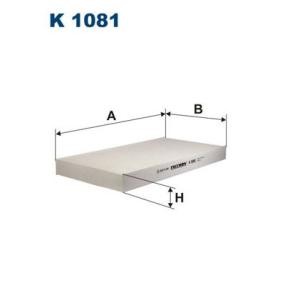 Compre Filtro do habitáculo de FILTRON online para Corsa C Sedan (X01) a preços moderados