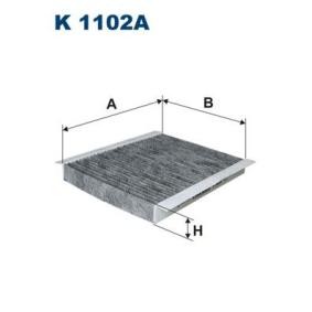 Compre Filtro, ar do habitáculo da FILTRON K 1102A a um preço baixo por 12,34 €