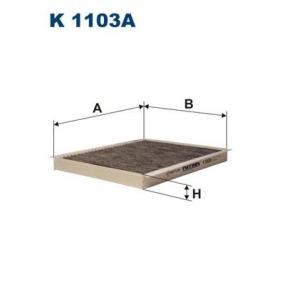 Compre Filtro, ar do habitáculo da FILTRON K 1103A a um preço baixo por 15,13 €
