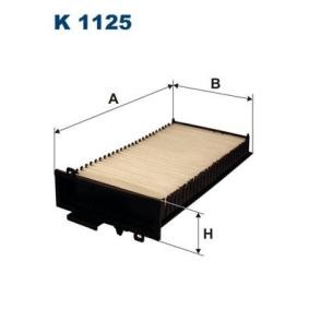 Compre Filtro, ar do habitáculo da FILTRON K 1125 a um preço baixo por 15,46 €