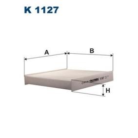 Compre Filtro, ar do habitáculo da FILTRON K 1127 a um preço baixo por 10,16 €