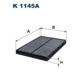 Compre Filtro, ar do habitáculo da FILTRON K 1145A a um preço baixo por 23,15 €