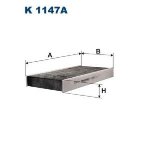 Compre Filtro, ar do habitáculo da FILTRON K 1147A a um preço baixo por 11,80 €