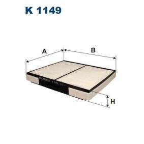 Innenraumfilter K 1149