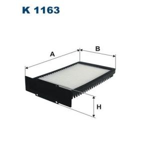 Compre Filtro, ar do habitáculo da FILTRON K 1163 a um preço baixo por 25,51 €
