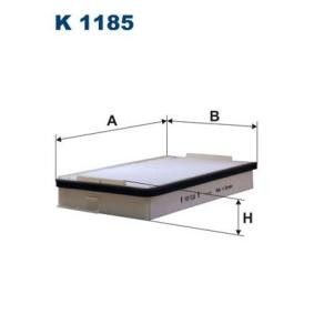 Köp Kupéfilter av FILTRON K 1185 till det låga priset 135,59 kr