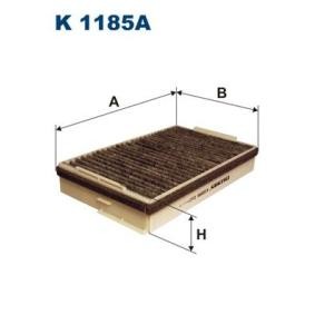 Köp Kupéfilter av FILTRON K 1185A till det låga priset 285,03 kr