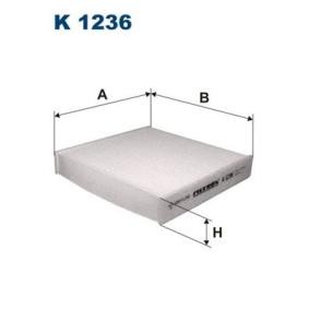 Comprar Filtro de habitáculo de FILTRON K 1236 a bajo precio de 11,11 €
