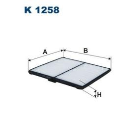 Achetez des Filtre d'habitacle FILTRON K 1258 à prix pour 15,76 €