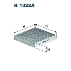 Compre Filtro, ar do habitáculo da FILTRON K 1322A a um preço baixo por 15,02 €