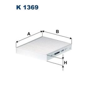 Compre Filtro, ar do habitáculo da FILTRON K 1369 a um preço baixo por 9,66 €