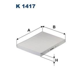 Compre Filtro, ar do habitáculo da FILTRON K 1417 a um preço baixo por 15,46 €