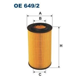 Achetez des Filtre à huile FILTRON OE 649/2 à prix pour 6,36 €
