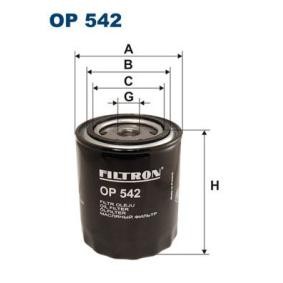 Comprar Filtro de aceite de FILTRON OP 542 a bajo precio de 13,14 €