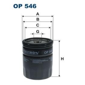 Compre Filtro de óleo da FILTRON OP 546 a um preço baixo por 6,97 €