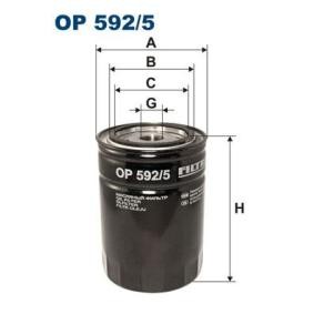 Compre Filtro de óleo da FILTRON OP 592/5 a um preço baixo por 11,96 €