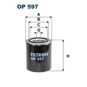 Compre Filtro de óleo da FILTRON OP 597 a um preço baixo por 12,24 €