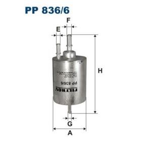 Compre Filtro de combustível da FILTRON PP 836/6 a um preço baixo por 26,86 €