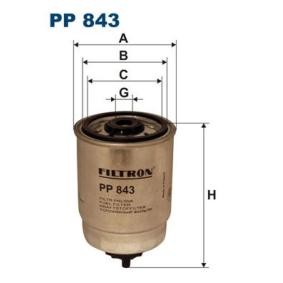 Kraftstofffilter PP 843 von FILTRON günstig für 13,19 € online kaufen