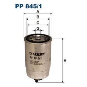 Achetez des Filtre à carburant FILTRON PP 845/1 à prix pour 10,39 €