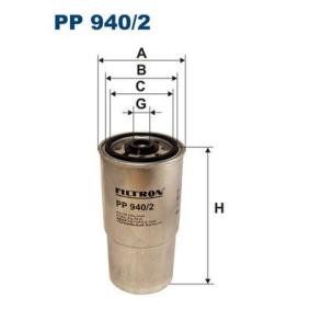 Achetez des Filtre à carburant FILTRON PP 940/2 à prix pour 16,36 €