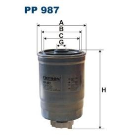 Compre Filtro de combustível da FILTRON PP 987 a um preço baixo por 36,60 €