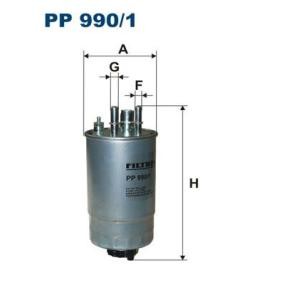 Compre Filtro de combustível da FILTRON PP 990/1 a um preço baixo por 38,60 €