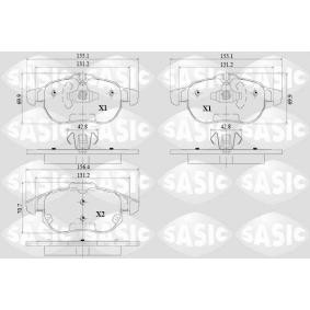 Bremsbeläge von SASIC 6216095