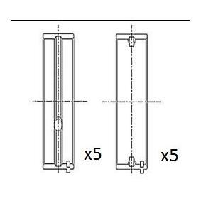 Kurbelwellenlager von FAI AutoParts