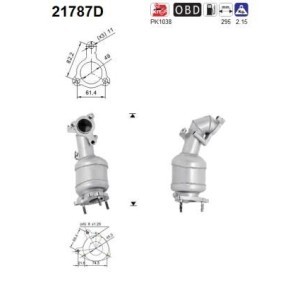 Katalysator 21787D von AS günstig für 212,01 € online kaufen