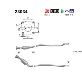 Acquista Catalizzatore da AS 23034 a buon mercato per soli 374,97 €