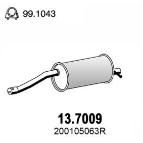 Kjøp Bakre eksospotte av ASSO 13.7009 til den lave prisen 1973,71 NOK