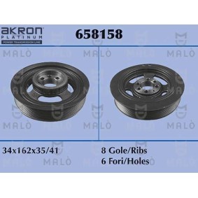 Acquista Puleggia cinghia albero a gomiti da MALÒ 658158 a buon mercato per soli 71,33 €