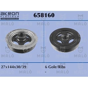 Acquista Puleggia cinghia albero a gomiti da MALÒ 658160 a buon mercato per soli 61,19 €