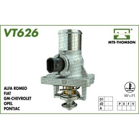 Achetez des Thermostat d'eau MTE-THOMSON VT626.105 à prix pour 77,55 €