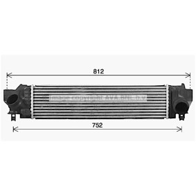 Kjøp Intercooler av PRASCO BW4582 til den lave prisen 2505,42 NOK