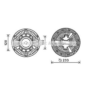 Køb Kobling, kølerventilator af PRASCO DFC065 til den lave pris 3026,06 DKK